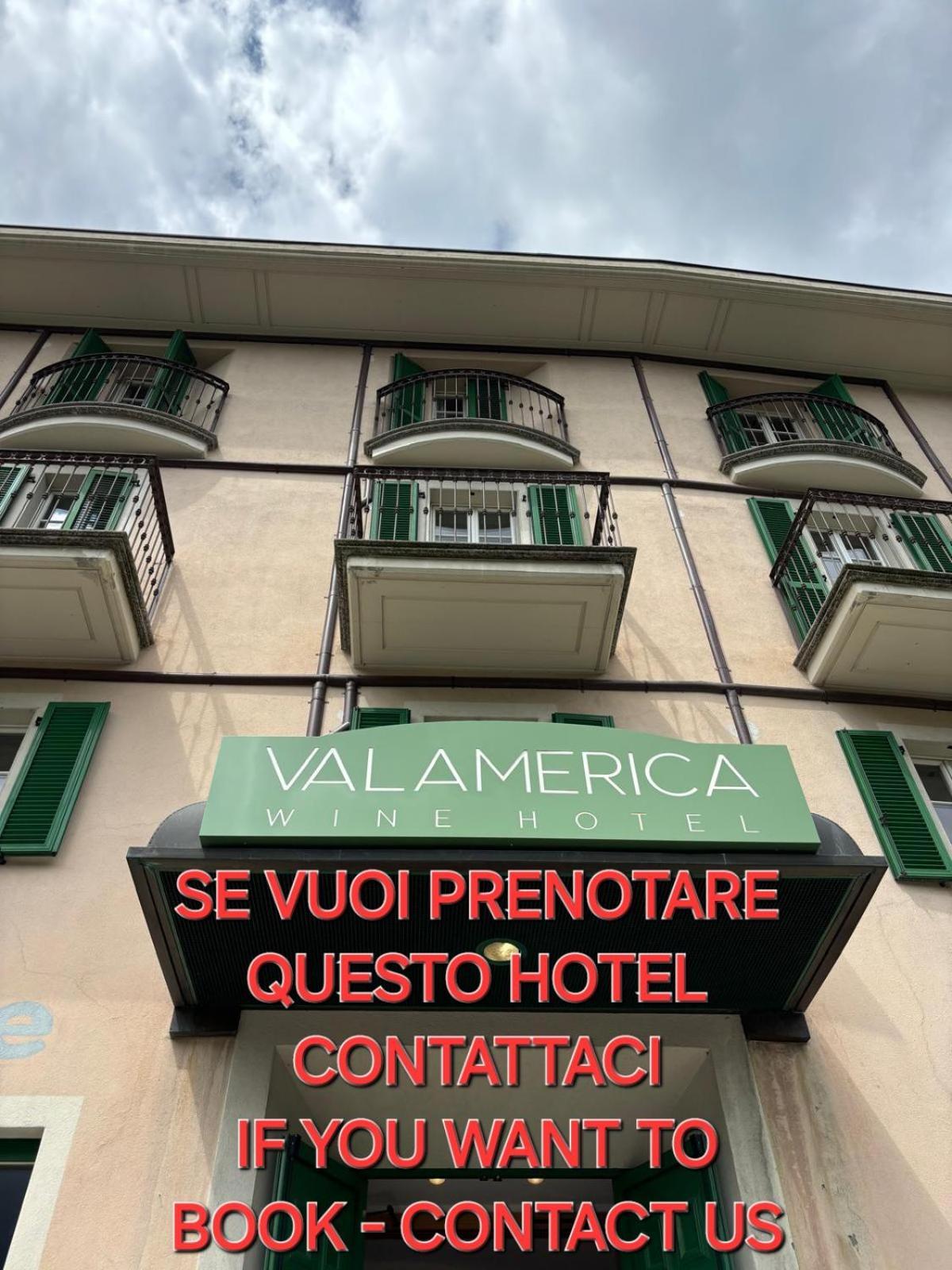 Hotel Ristorante Val America Sernio Kültér fotó